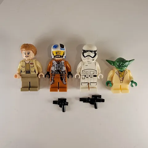 LEGO STAR WARS YODA SW0446 SNAP WEXLEY SW0705 CONNIX SW1048 TROOPER LOT