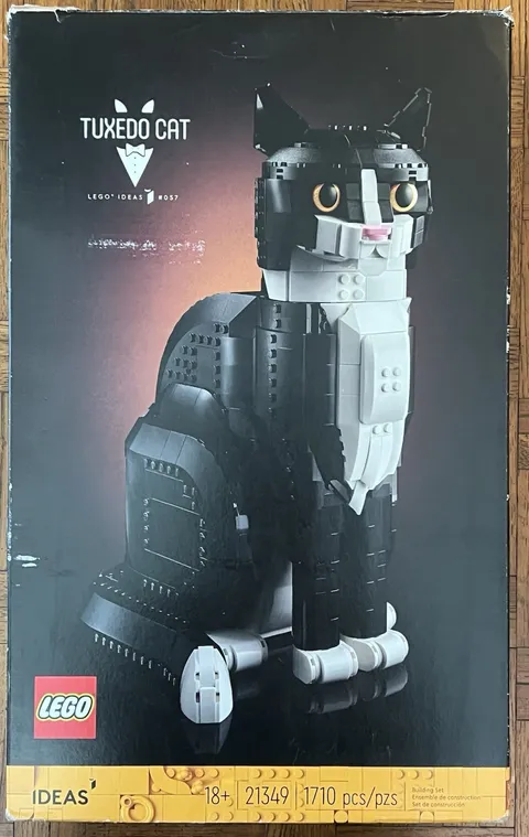 LEGO Tuxedo Cat #21349 **Box Only**