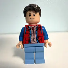 LEGO Marty McFly - Red Puffy Vest Minifigure 71201