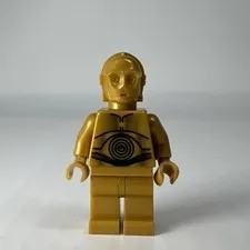LEGO Star Wars C-3PO Protocol Droid Minifigure Pearl Gold 8092 8129 10188Genuine