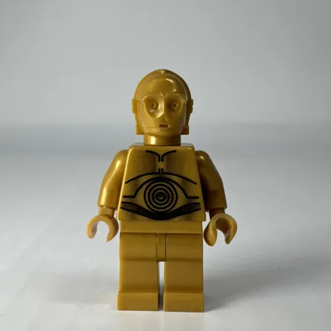 LEGO Star Wars C-3PO Protocol Droid Minifigure Pearl Gold 8092 8129 10188Genuine