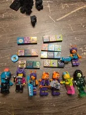 LEGO Vidiyo Bandmates Series 1 minifigures shark, alien, zombie, cheetah, Fox ,