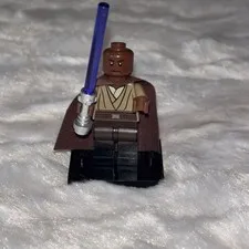 LEGO Star Wars Mace Windu (Cape) Minifigure sw0417 Palpatine's Arrest 9526