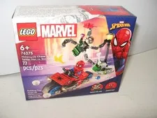 LEGO Marvel 76275 Motorcycle Chase: Spider-Man vs. Doc Ock Brand new sealed