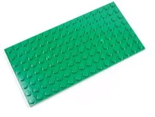LEGO Green 8x16 Dot Plate S6