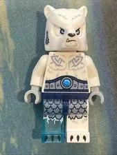 LEGO LEGENDS OF CHIMA Minifigure Icepaw Polar Bear Clan Loc137