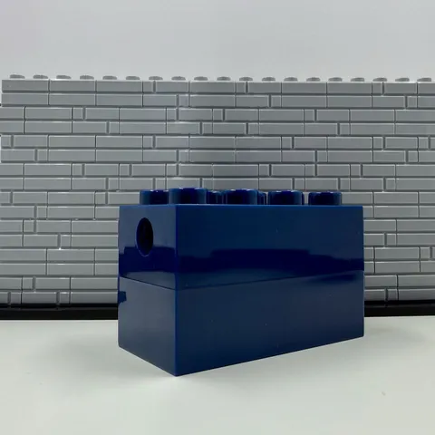 LEGO Blue Brick Pencil Sharpener 2x4 Collectible Desk Accessory 2011