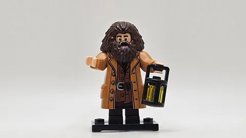 LEGO minifigure Rubeus Hagrid hp144 Harry Potter 75978 76417 Hogwarts Diagon