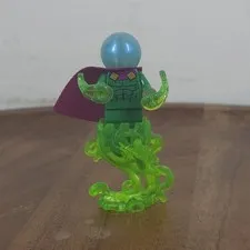 Lego Mysterio Minifigure sh0681 76174 Marvel Super Heroes 100% Complete & Stand