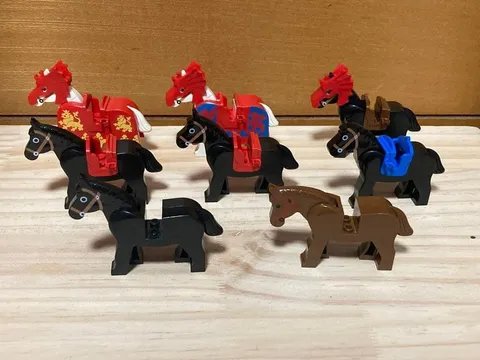 LEGO Minifigure Lot Set Bulk Sale Horse