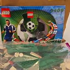 LEGO 3409 Soccer Challenge Sports Football Bulk Lot 176pcs in Bag Vintage 2000
