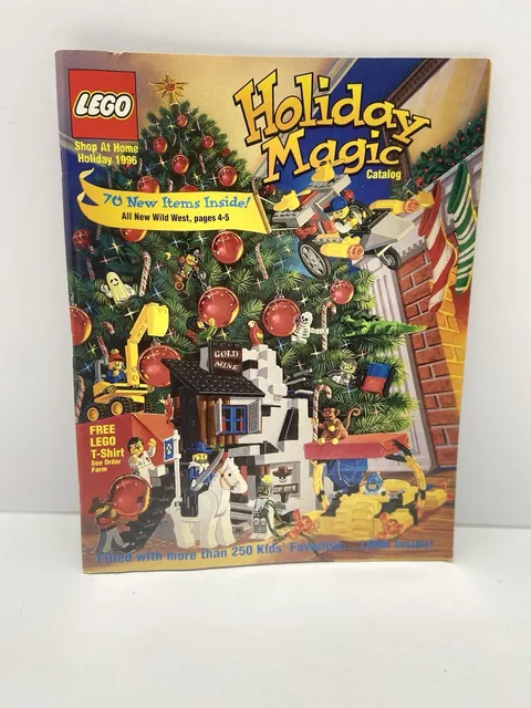 1996 LEGO HOLIDAY MAGIC Catalog Shop At Home RARE