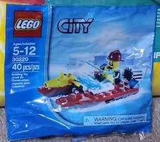 LEGO CITY *FIRE SPEEDBOAT* SET 30220 *NEW SEALED POLYBAG* WATER RESCUE