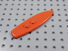 LEGO Red Surfboard Accessory Minifig BJ