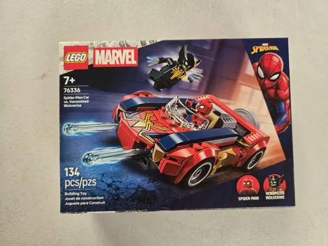 LEGO Marvel 76336 Spider-Man Car vs. VENOMIZED WOLVERINE NEW *SC