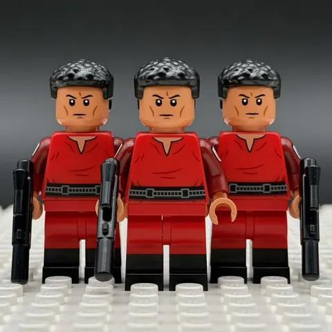 LEGO Star Wars X3 Clone Cadet Minifigure Lot sw1408 Kamino Training 40765