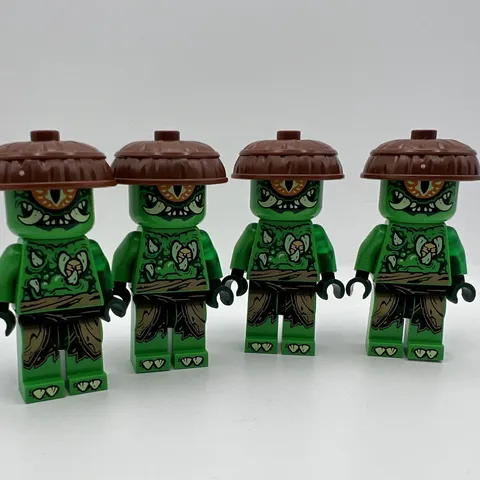 LEGO Mutation Monster Minifigure x4 Lot Ninjago Dragons Rising Season 4 NEW