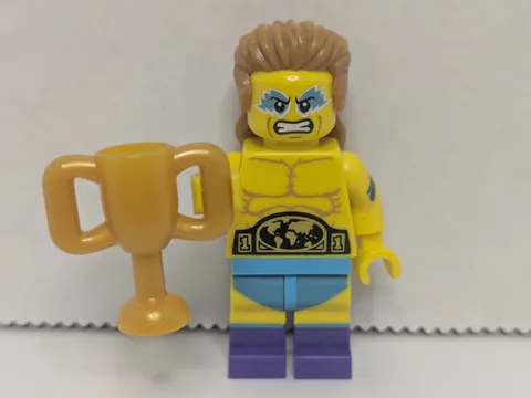 Wrestling Champion LEGO Minifigure Series 15 CMF