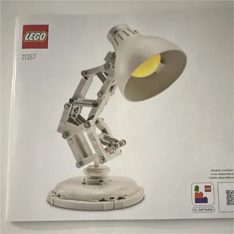 LEGO Ideas Luxo Jr. #21357 Illustrated Manual Booklet English/Spanish/French