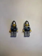 LEGO Castle Lot Of 2 Knights From Set 10193 Medieval Market Village