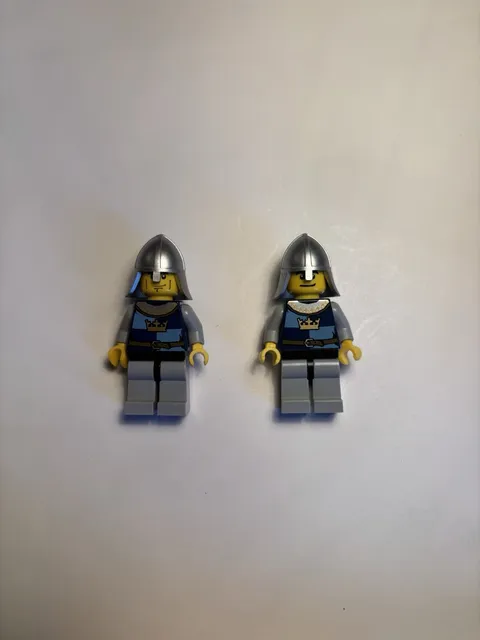 LEGO Castle Lot Of 2 Knights From Set 10193 Medieval Market Village