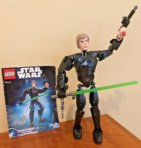 Lego Star Wars 75110 Buildable Figure Luke Skywalker Complete with Instructions