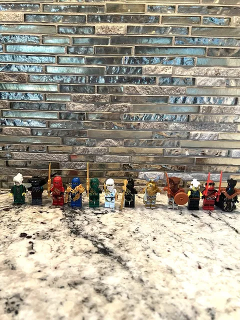 Ninjago dx lloyd kai jay zane cole Harumi Golden Wu Custom Lego Lot of 12!🔥