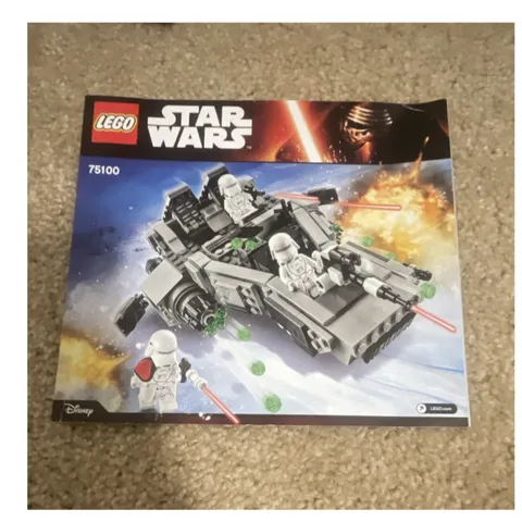 LEGO Star Wars Set 75100 Instruction Manual Booklet Manual Format