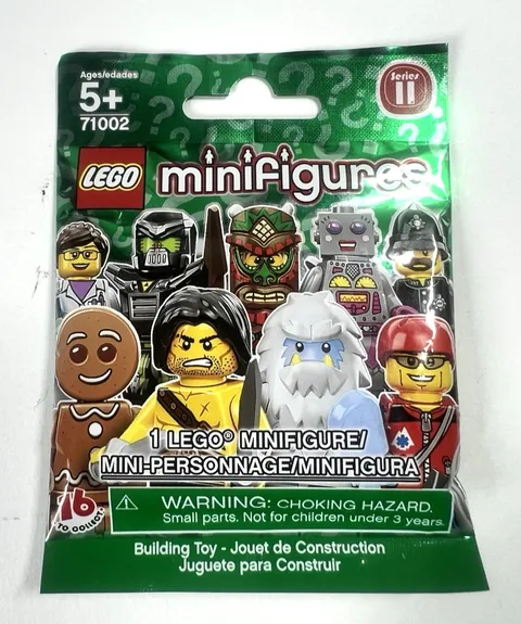 LEGO Series 11 Collectible Minifigures 71002 - TIKI WARRIOR SEALED Retired - 201