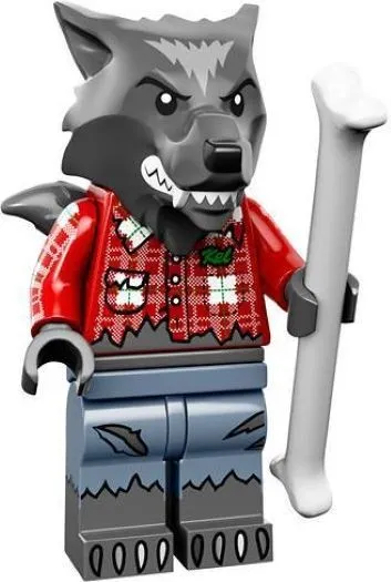 Lego 71010 Series 14 Monster Minifigure -  Wolf Guy - NEW - See Description