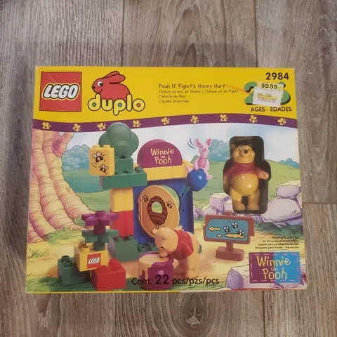 LEGO Duplo 2984 Disney Winnie the Pooh ‘n Piglet’s Honey Hunt Building Block NIB