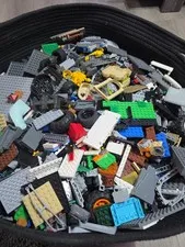 LEGO Bulk Lot 10 LBS Mixed Bricks Pieces Parts Random Assorted Blocks Toys Clean