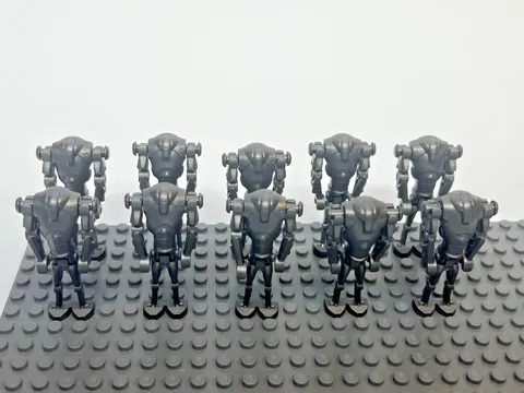 LEGO Star Wars Minifigure - Super Battle Droid Lot of 10 - ARMY BUILD
