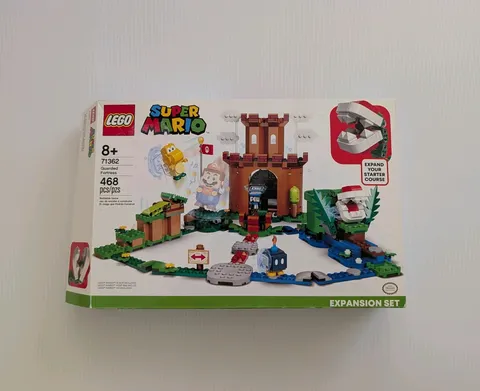 LEGO Super Mario 71362 Guarded Fortress Expansion Set Complete Open Box