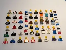 Lego Damaged Minifig Parts - Torsos, Arms, Heads, Hips/Legs
