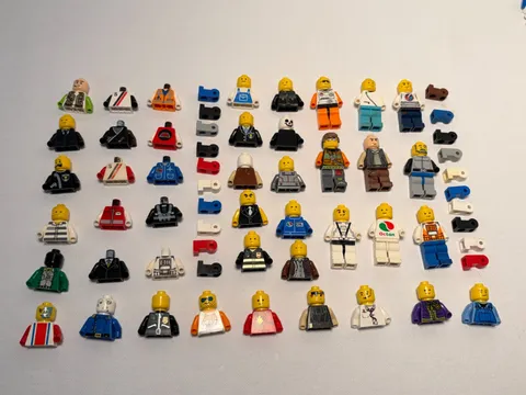 Lego Damaged Minifig Parts - Torsos, Arms, Heads, Hips/Legs