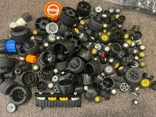 LEGO Tires Mixed Lot Tires & Wheels Parts 6lb
