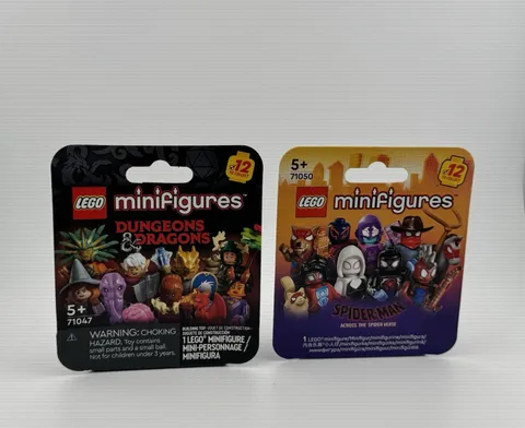 LEGO Minifigures Dungeons & Dragons 71047 + Spider-Man 71050 Mystery Bag
