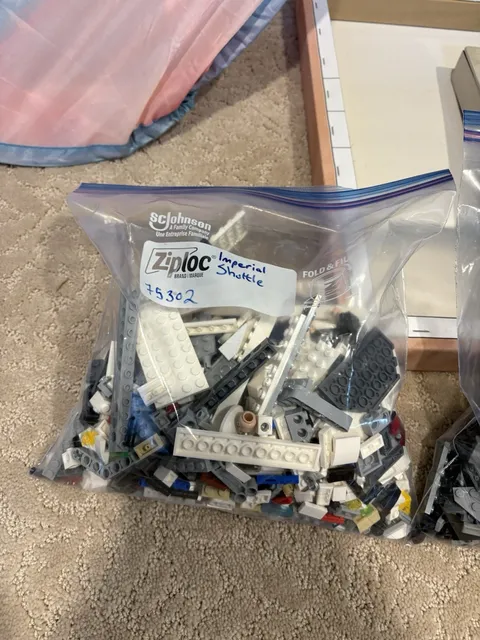 LEGO Star Wars 75302 Imperial Shuttle Parts Lot, Multicolor Plastic Polybag