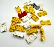 LEGO Mix Color Lot of Vehicle, Mudguard 2 x 4 with Arch inv.612