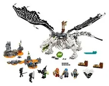 Lego Ninjago 71721 - Skull Sorcerer’s Dragon 99% Complete