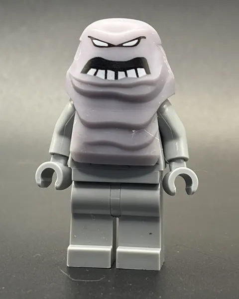 LEGO Batman The Video Game Custom Grey/Gray Clay Face Minifigure 2006-2008