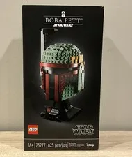 ⁠LEGO Star Wars Boba Fett Helmet 75277 Display Model Set Collection⁠