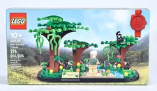 LEGO 40530 Jane Goodall Biologist Tribute w/ Chimpanzees Forest Scene NEW SEALED
