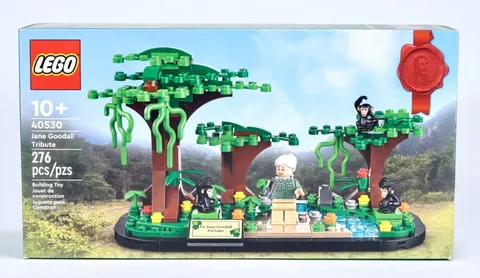 LEGO 40530 Jane Goodall Biologist Tribute w/ Chimpanzees Forest Scene NEW SEALED