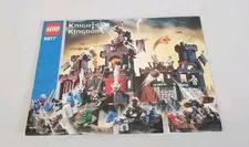 Lego 8877 Knights Kingdom Building Castle Instructions Manual Booklet Only