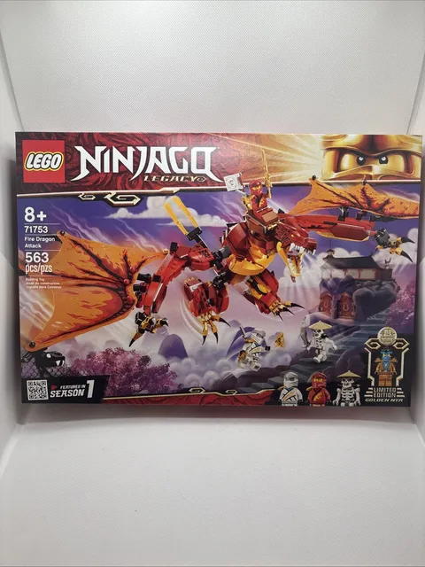 LEGO NINJAGO Legacy 10 Year Anniversary Fire Dragon Attack 71753 