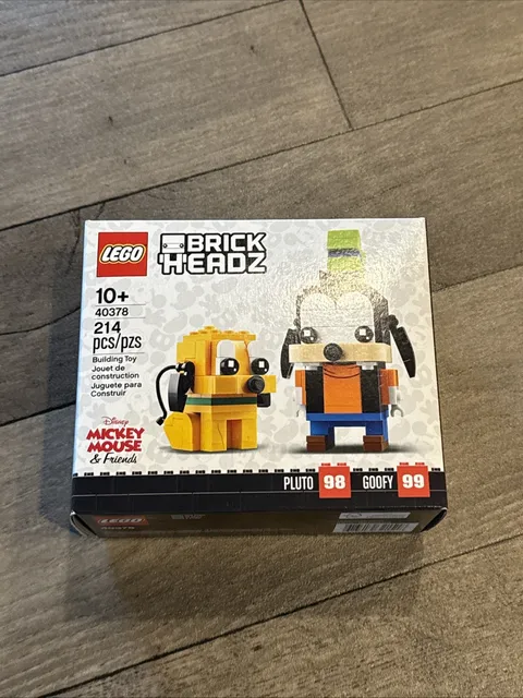 LEGO BrickHeadz 40378 Goofy & Pluto – Disney | New Sealed, Excellent Box Conditi