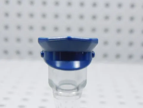 LEGO Dark Blue Blank Plain Police Cap Hat Minifig AC