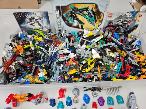 Vintage LOT Bionicles Pieces Old Rare Sets /Pieces / Masks / Weapons - Heavy!